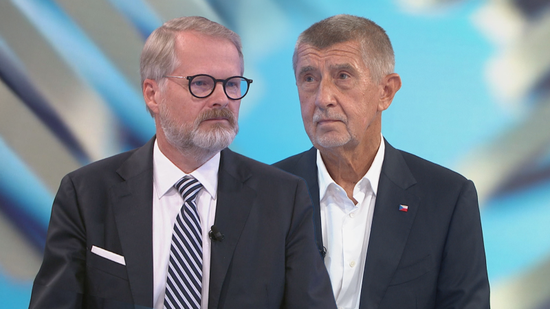 Fiala začal bušit do bubnu, Babiš zklidnil. Experti zhodnotili průběh před volbami