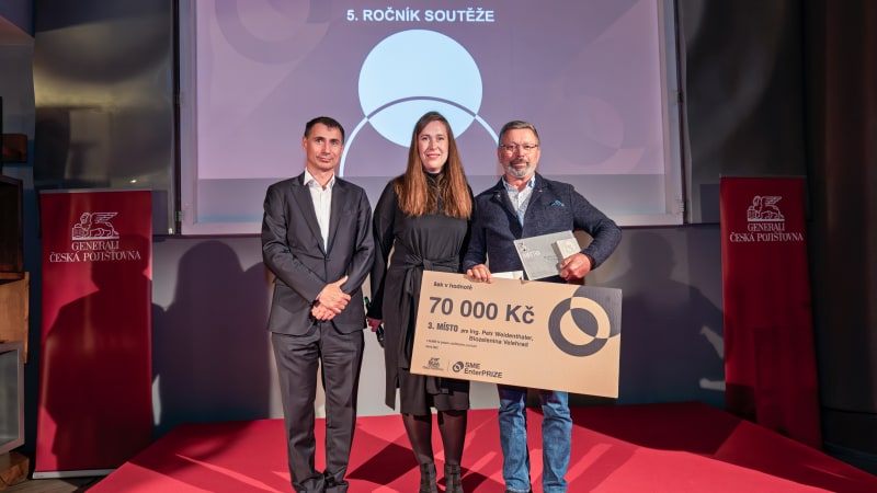 Známe vítěze SME EnterPRIZE 2025: Rodinná farma Biozelenina Velehrad obsadila třetí místo