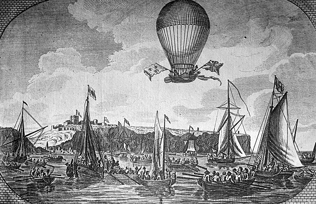 Sláva i tvrdé přistání. Balon s pasažéry se nad Prahu vznesl poprvé před 235 lety