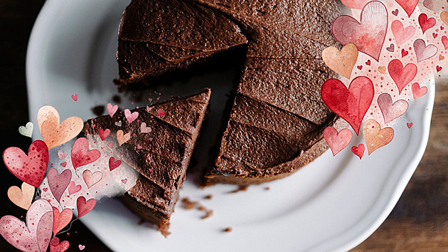 Čokoládový dort s mascarpone: Jediný dort, který na Valentýna potřebujete