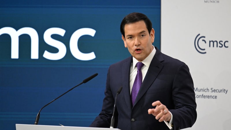 USA a Evropa mohou vybudovat nový řád, prohlásil Rubio. Není si jistý mírovými úmysly Rusů