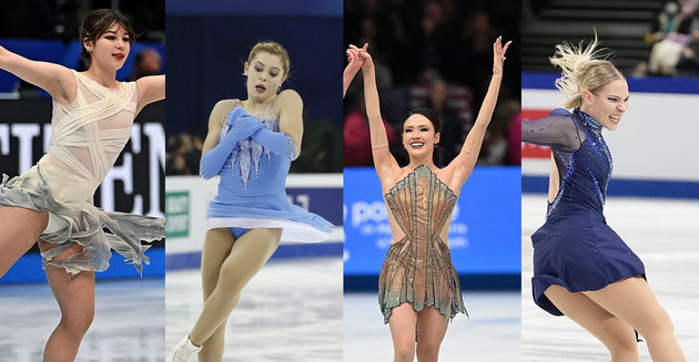 Úchvatné i funkční. Připomeňte si kostýmy z mistrovství světa v krasobruslení