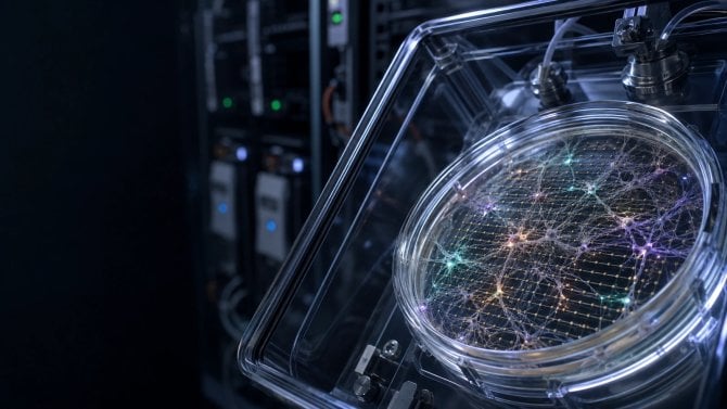 Serverový rack dostal živé lidské neurony. Biologický počítač CL1 je jako vystřižený ze Star Treku
