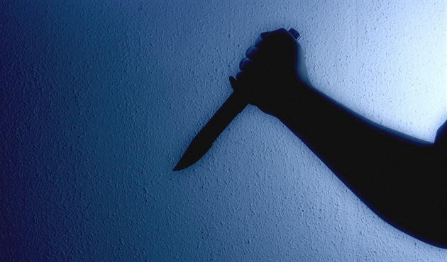 Hledaný muž se policistům schovával pod gaučem, pak na ně vytáhl nůž