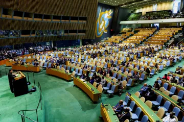 Palestinský prezident v OSN kritizoval rozrůstání izraelských osad